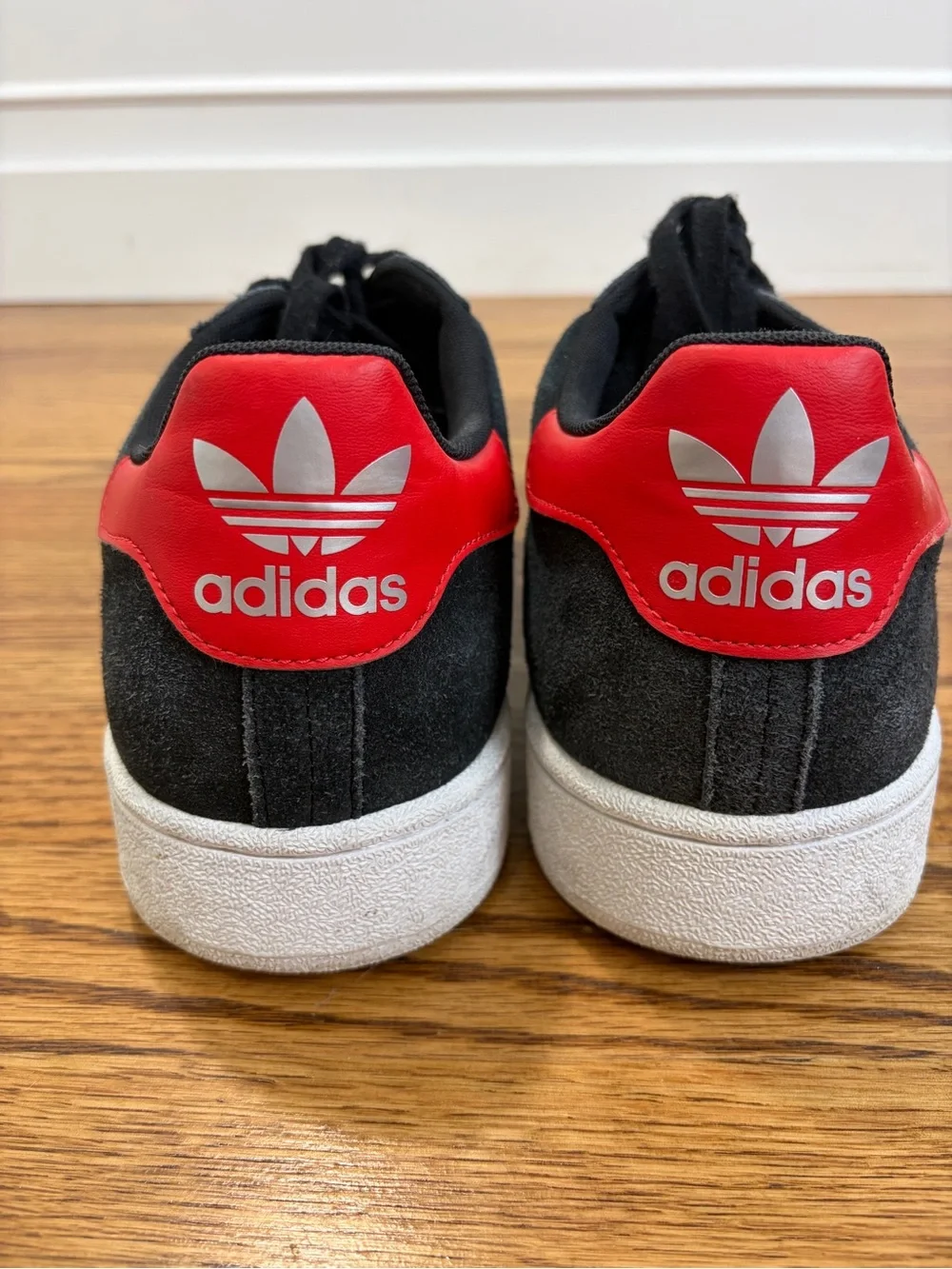 adidas Campus 00s Black/Red Suede Sneakers (15)